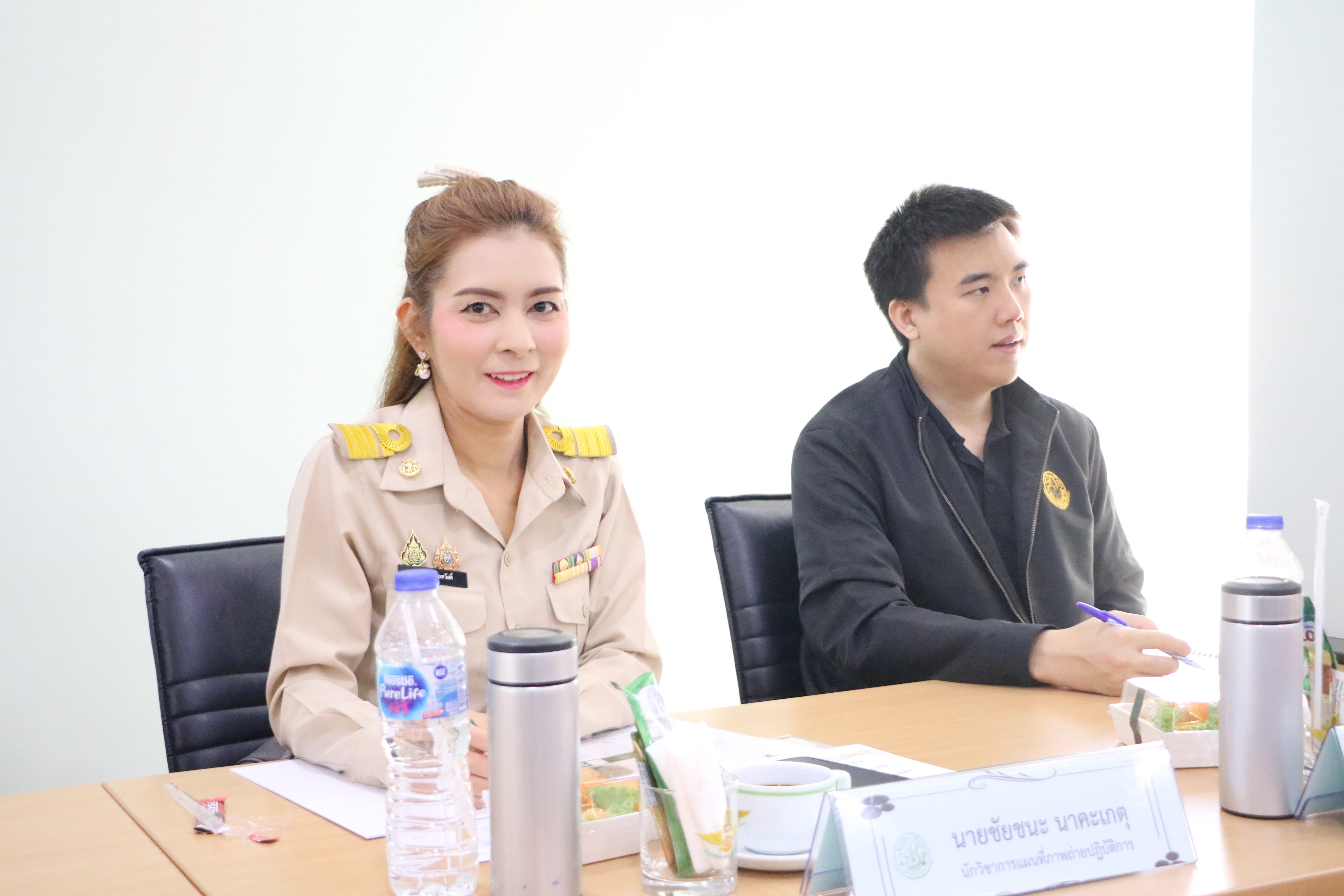 title - ส.ป.ก. ร่วมการประชุมสัญจรภายใต้การกำกับดูแลของรองปลัดกระทรวงเกษตรและสหกรณ์
